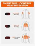 ORORO Men's Heated Jacket with USB-C Battery