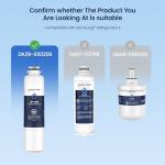Samsung-Compatible Refrigerator Water Filter - 4 Pack