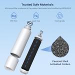 Samsung-Compatible Refrigerator Water Filter - 4 Pack