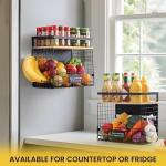 XXL Magnetic Spice Rack with Bamboo Top