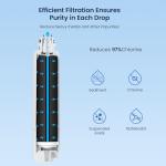 Samsung-Compatible Refrigerator Water Filter - 4 Pack