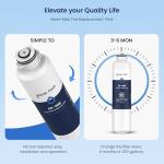 Samsung-Compatible Refrigerator Water Filter - 4 Pack