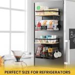 XXL Magnetic Spice Rack with Bamboo Top