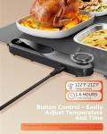 FEPPO XXL Electric Food Warming Mat 35"x16