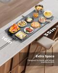 FEPPO XXL Electric Food Warming Mat 35"x16