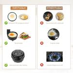 Hyvance Automatic Smart Fried Egg Cooker, 6 Styles