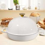 Green Enameled Cast Iron Bread Baking Oven