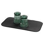 iDesign iDry Mini Absorbent Dish Drying Mat - Black