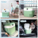 Megiu Portable 12V Car Fridge and Freezer