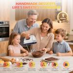 WADODO 200W 7-Speed Electric Hand Mixer
