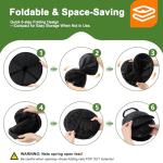 Collapsible 4-Layer Herb Drying Rack with Hooks