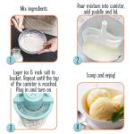 Nostalgia Electric Ice Cream Maker - 4 Quart Fun