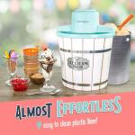 Nostalgia Electric Ice Cream Maker - 4 Quart Fun