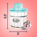 Nostalgia Electric Ice Cream Maker - 4 Quart Fun