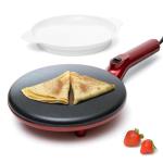 Moss & Stone 8-Inch Electric Crepe Maker