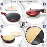 Moss & Stone 8-Inch Electric Crepe Maker