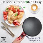 Moss & Stone 8-Inch Electric Crepe Maker