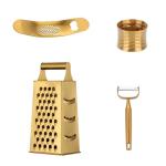MINGYU 4-Piece Kitchen Tool Set - Gold