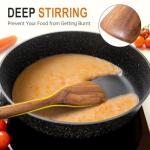 Versatile Wooden Spatula for Cooking and Serving