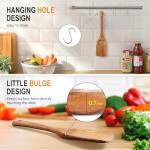 Versatile Wooden Spatula for Cooking and Serving