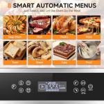 24-Inch Electric Wall Oven with 10 Cooking Functions