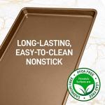 NutriChef XL Nonstick Cookie Sheets - 2 Pack