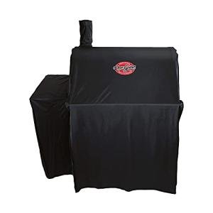 Char-Griller Waterproof Grill and Smoker Cover, Black