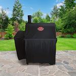 Char-Griller Waterproof Grill and Smoker Cover, Black