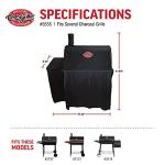 Char-Griller Waterproof Grill and Smoker Cover, Black