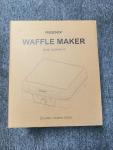 4-Slice Belgian Waffle Maker with Nonstick Plates