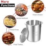 36QT Propane Deep Fryer for Outdoor Cooking