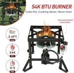 36QT Propane Deep Fryer for Outdoor Cooking