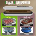 HICTOP Vacuum Sealer for Food and Filament Storage