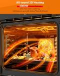 24" Electric Wall Oven with 8 Cooking Functions