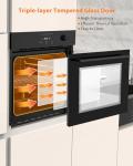 24" Electric Wall Oven with 8 Cooking Functions