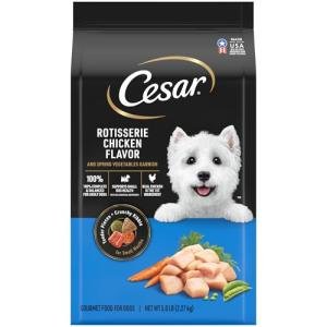 Cesar Small Breed Dry Dog Food, Chicken & Veggies