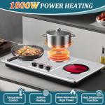 Cusimax Infrared Triple Burner Electric Hot Plate