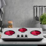 Cusimax Infrared Triple Burner Electric Hot Plate