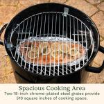 Cuisinart 18" Vertical Charcoal Smoker with Thermometer