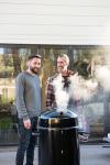 Cuisinart 18" Vertical Charcoal Smoker with Thermometer