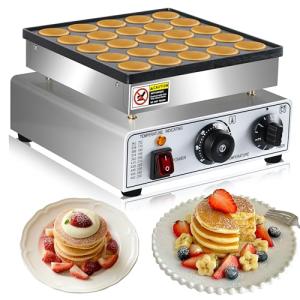 Mini Pancake Maker for 25 Perfect Dutch Pancakes