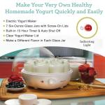 Euro Cuisine YM100 Electric Yogurt Maker with Jars