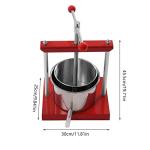 Heavy Duty Manual Fruit Press for Juice and Wine
