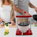 Heavy Duty Manual Fruit Press for Juice and Wine