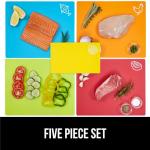 Gorilla Grip BPA-Free Flexible Cutting Board Set