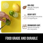 Gorilla Grip BPA-Free Flexible Cutting Board Set