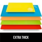 Gorilla Grip BPA-Free Flexible Cutting Board Set