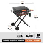 Blackstone 22” Portable Gas Griddle with Hood