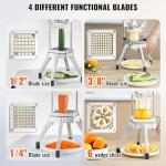 VEVOR Heavy Duty Stainless Steel Vegetable Chopper