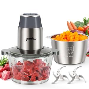 GANIZA Electric Food Processor & Meat Grinder